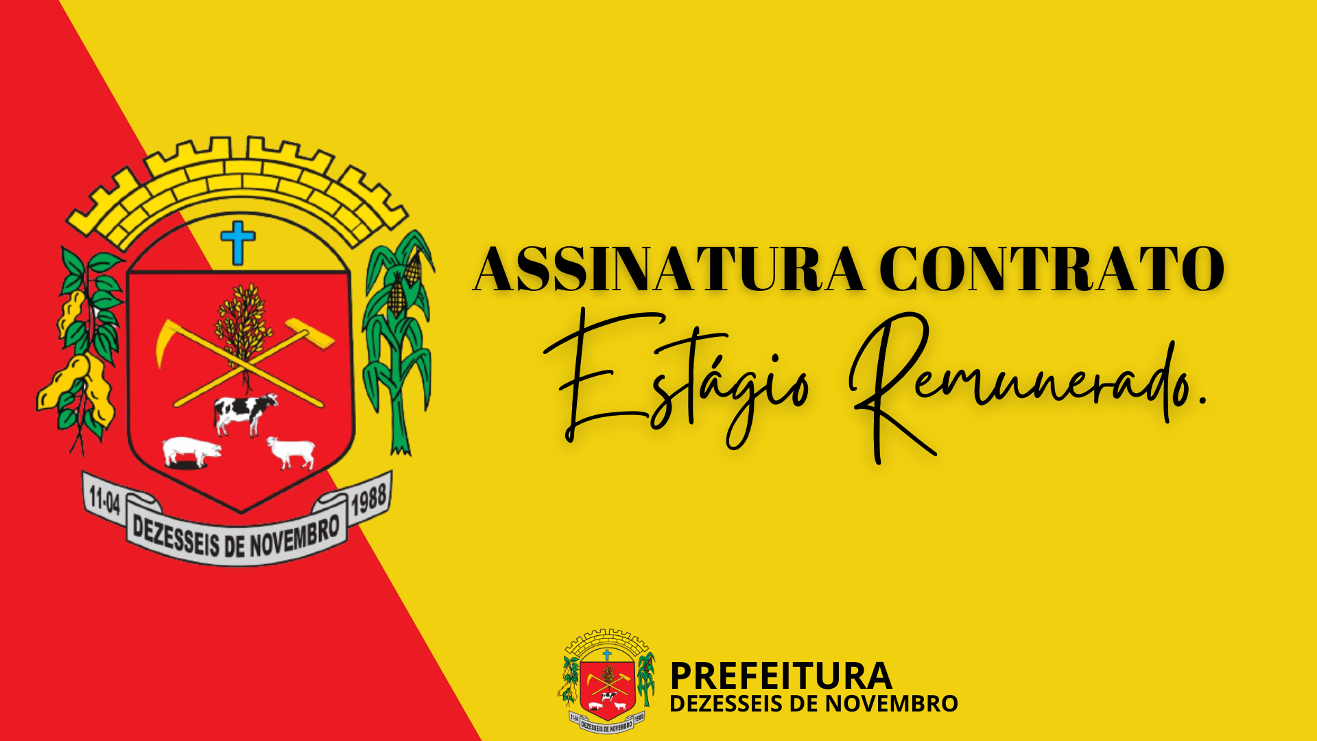 ESTÁGIO REMUNERADO. 